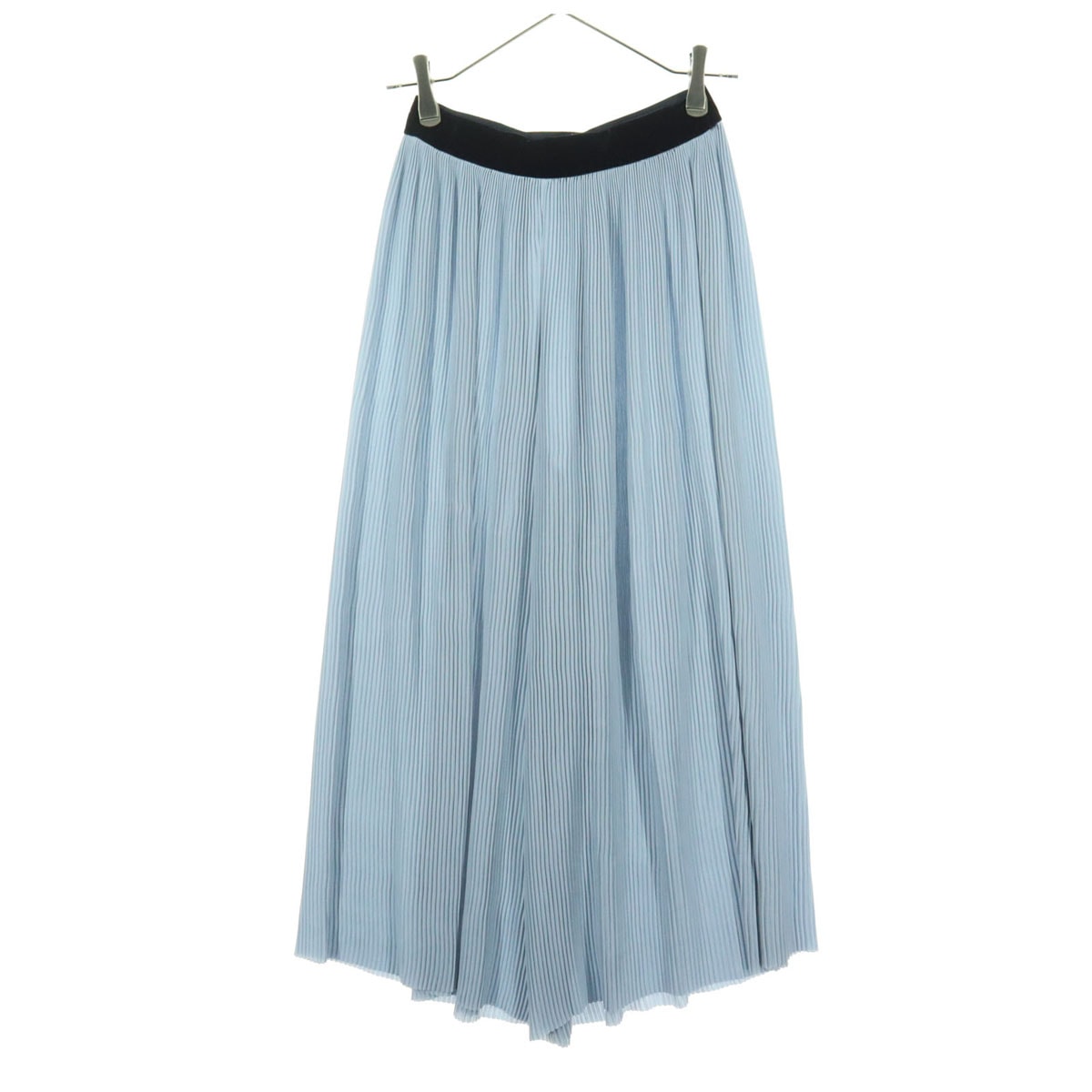 ZARA BASIC ザラベーシック プリーツパンツ XS ライトブルー