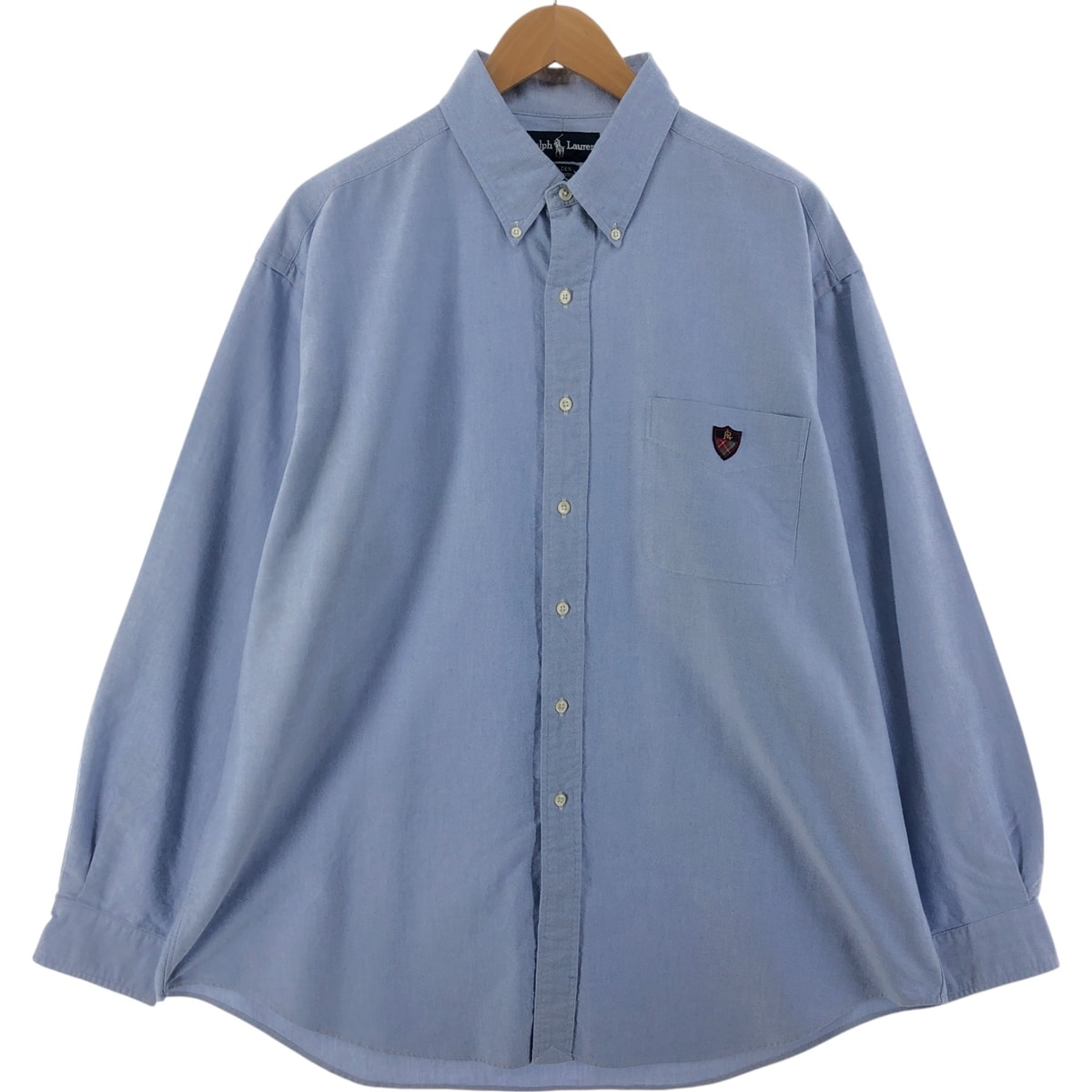 古着 ラルフローレン Ralph Lauren TILDEN 長袖 ボタンダウンシャツ メンズXL相当/eaa526280