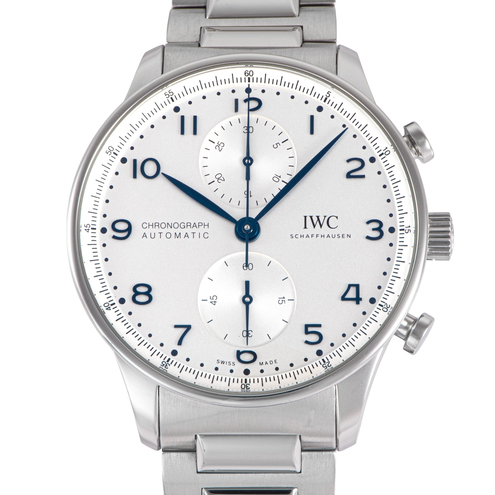IWC ポルトギーゼ クロノグラフ IW371617 ステンレススチール【中古】