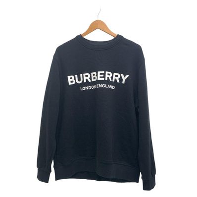 バーバリー BURBERRY スウェット ティッシ期 M 8011357 ブラック