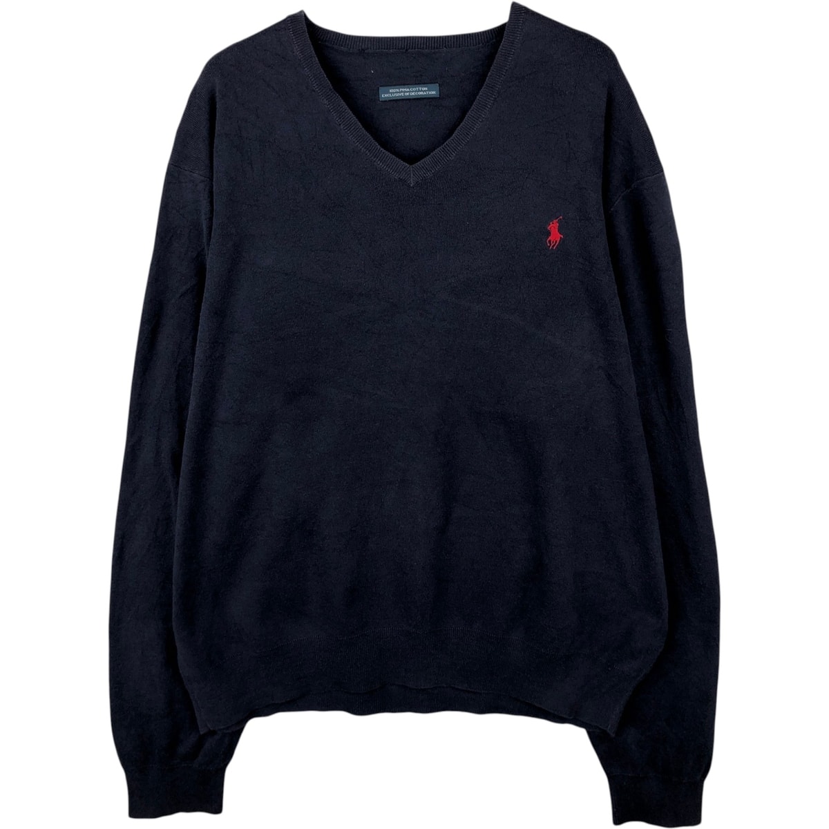 古着 ラルフローレン Ralph Lauren Vネック ニットセーター メンズXL相当/eaa637179