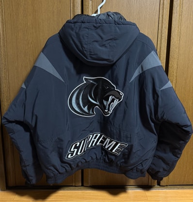 Supreme Wildcat Sideline Puffer Jacket "Black"