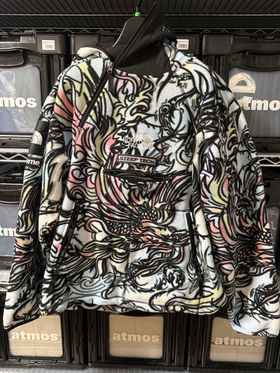 Supreme x The North Face Steep Tech Fleece Pullover "Multicolor Dragon"