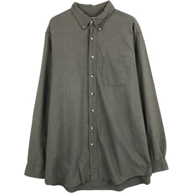 古着 90~00年代 エルエルビーン L.L.Bean 長袖 ボタンダウンチェックシャツ メンズL相当/eaa625233