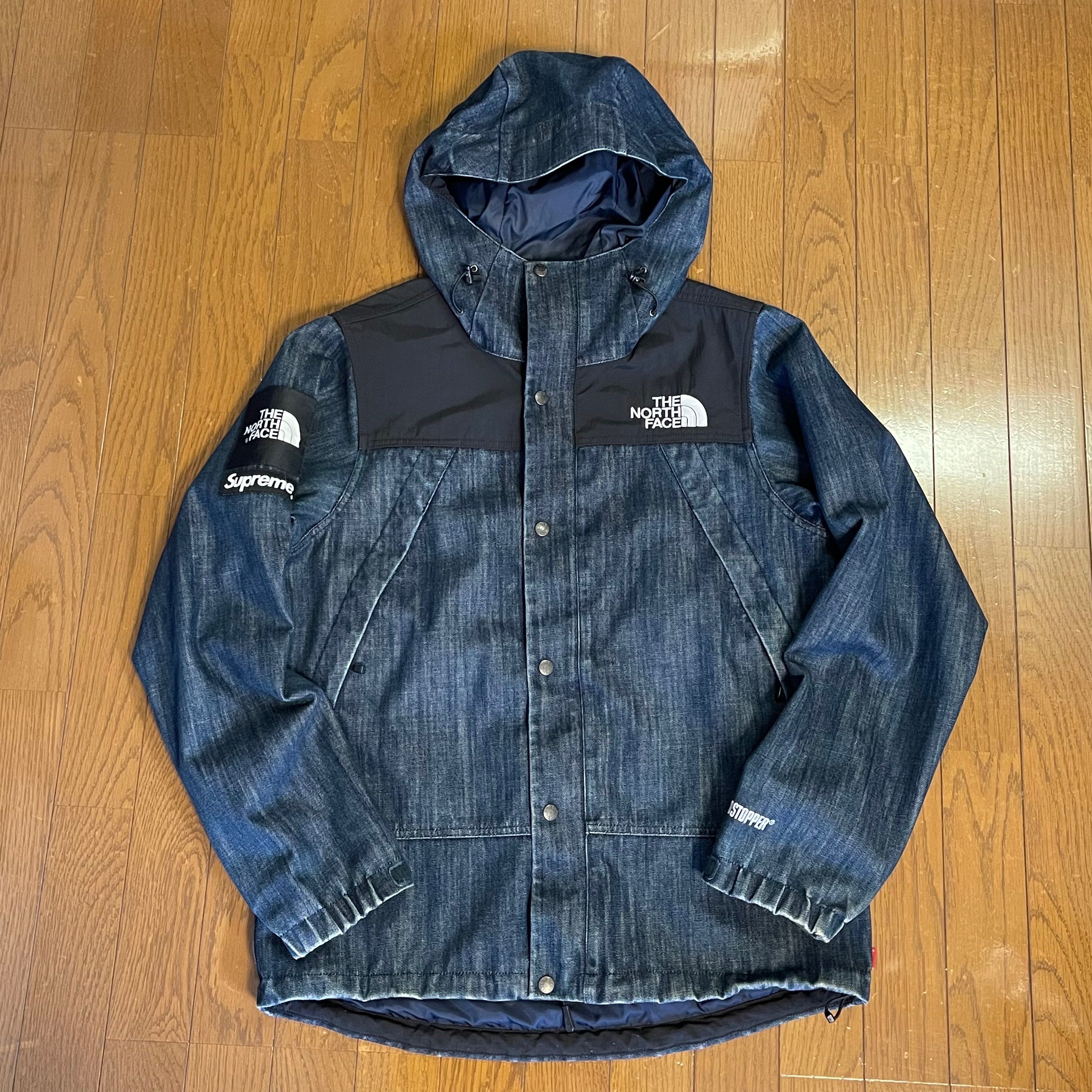 Supreme The North Face Denim Dot Shot Jacket "Denim"