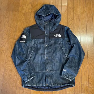 Supreme The North Face Denim Dot Shot Jacket "Denim"