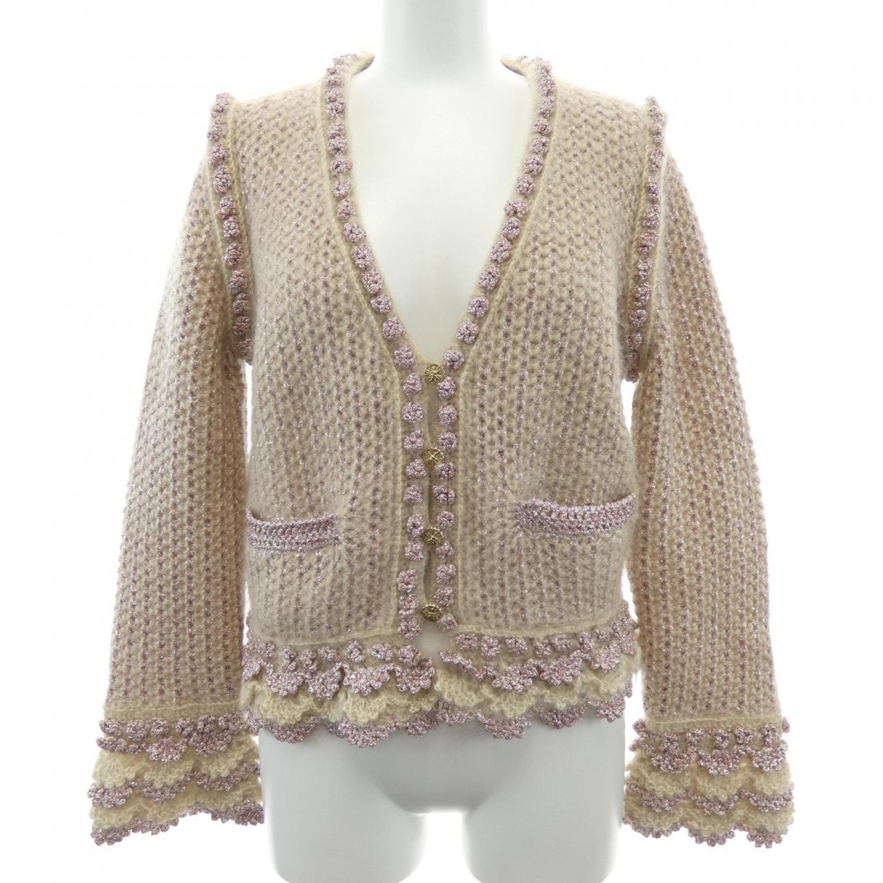 【ヴィンテージ】シャネル CHANEL P23856V01600 04A カーディガン