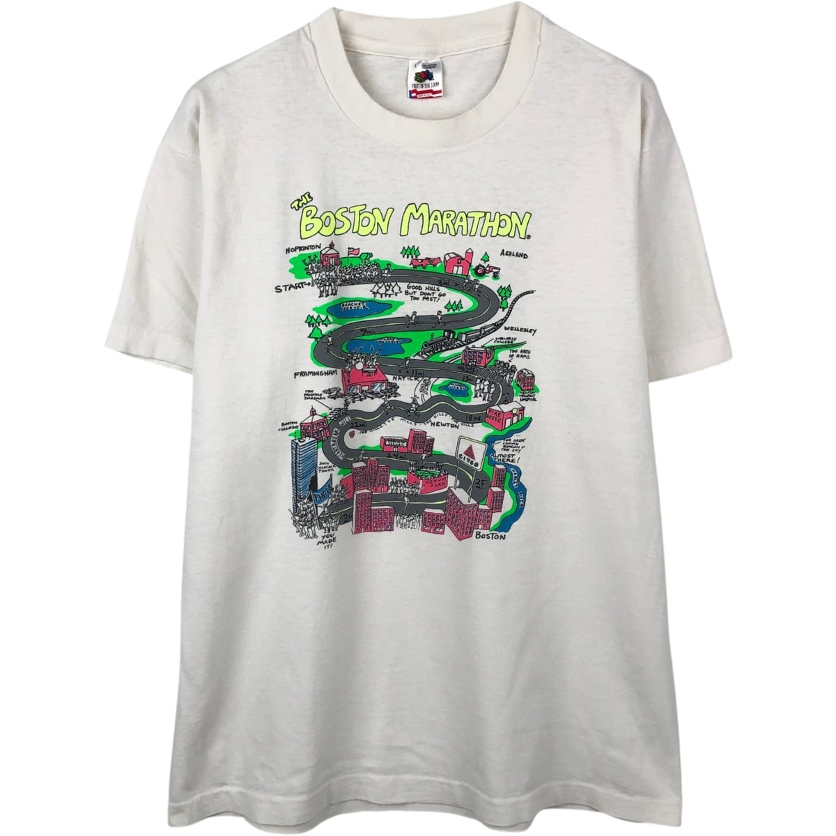 古着 90年代 フルーツオブザルーム FRUIT OF THE LOOM プリントTシャツ USA製 メンズL相当 ヴィンテージ/eaa648446