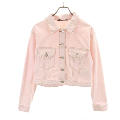 ZARA ザラ デニムジャケット M ピンク ジージャン