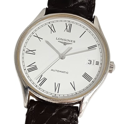 LONGINES ロンジン L4.760.4 リール デイト 自動巻き メンズ 腕時計 C1273