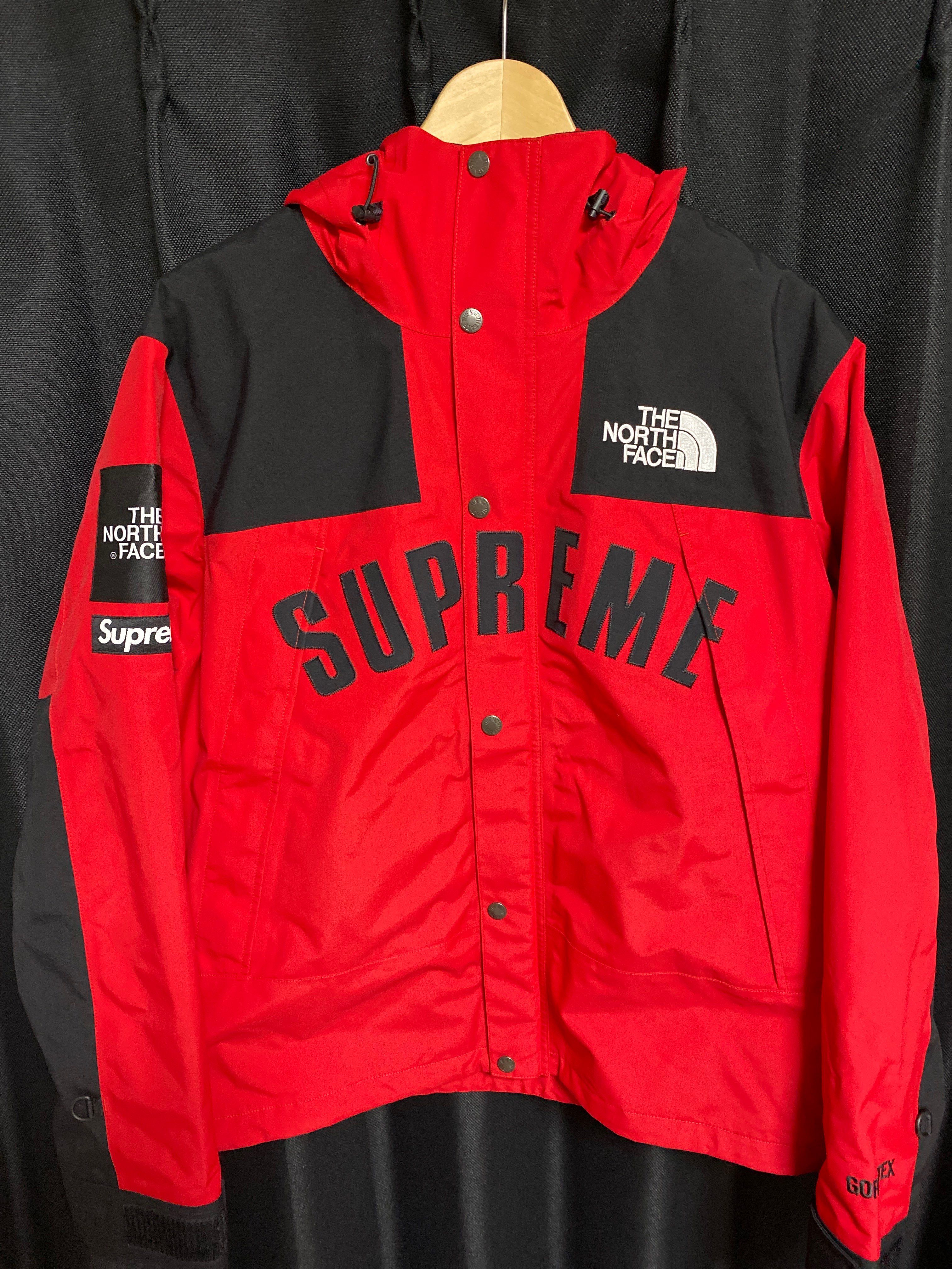 Supreme x The North Face Arc Logo Mountain Parka "Red"