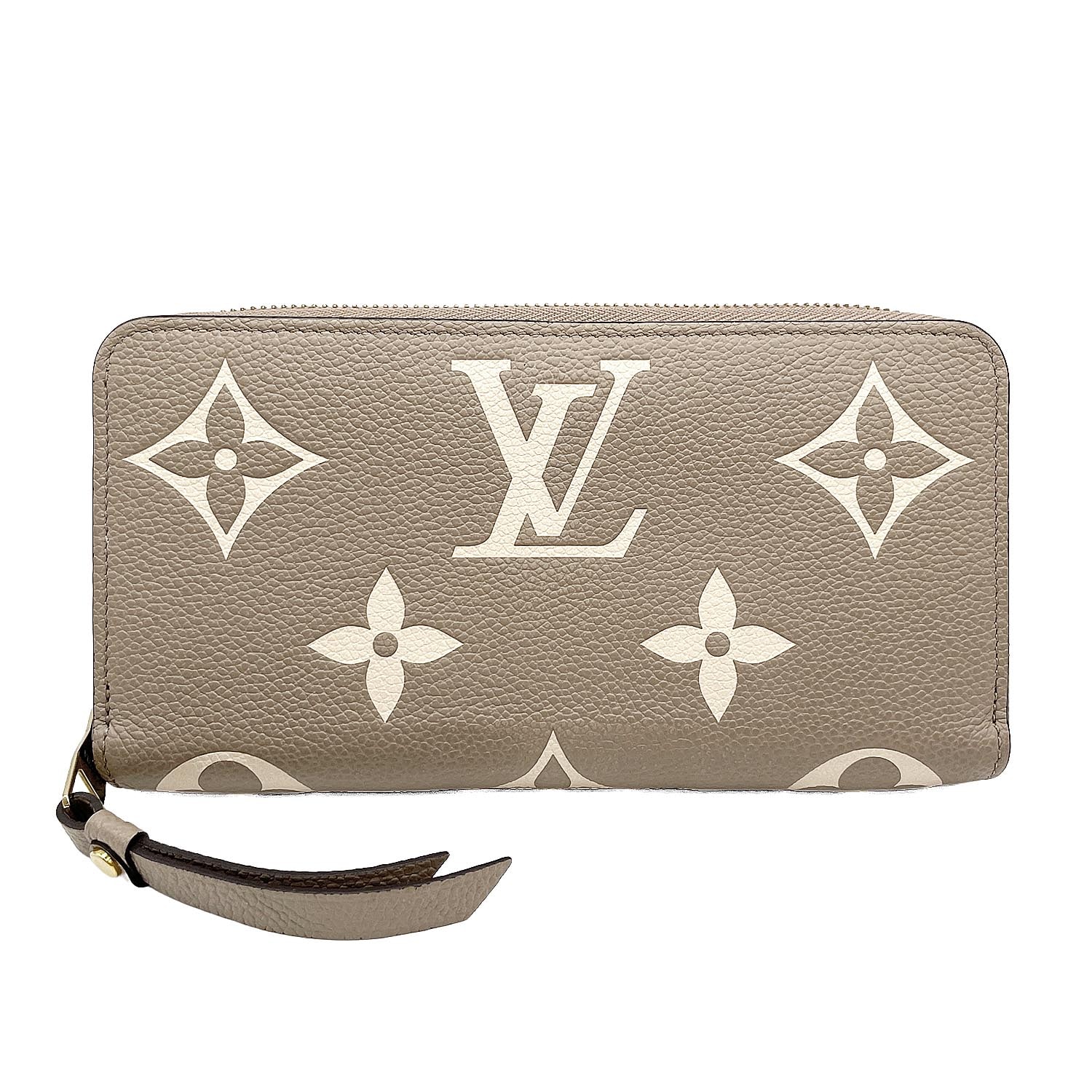 Louis Vuitton Zippy Wallet Bicolor Monogram Empreinte "Turtledove"
