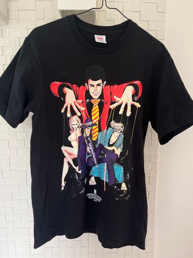 Supreme / Undercover Lupin Tee "Black"