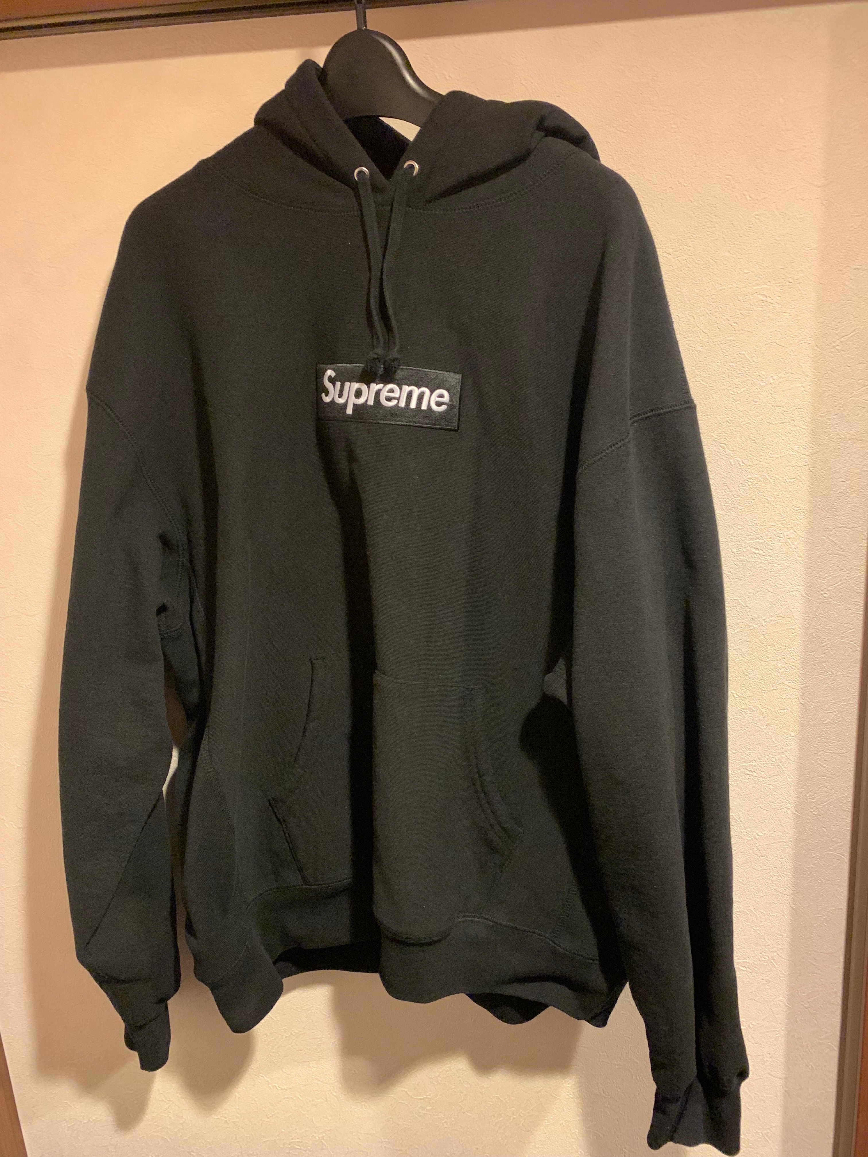 Supreme Box Logo Hooded Sweatshirt "Black" (23FW)