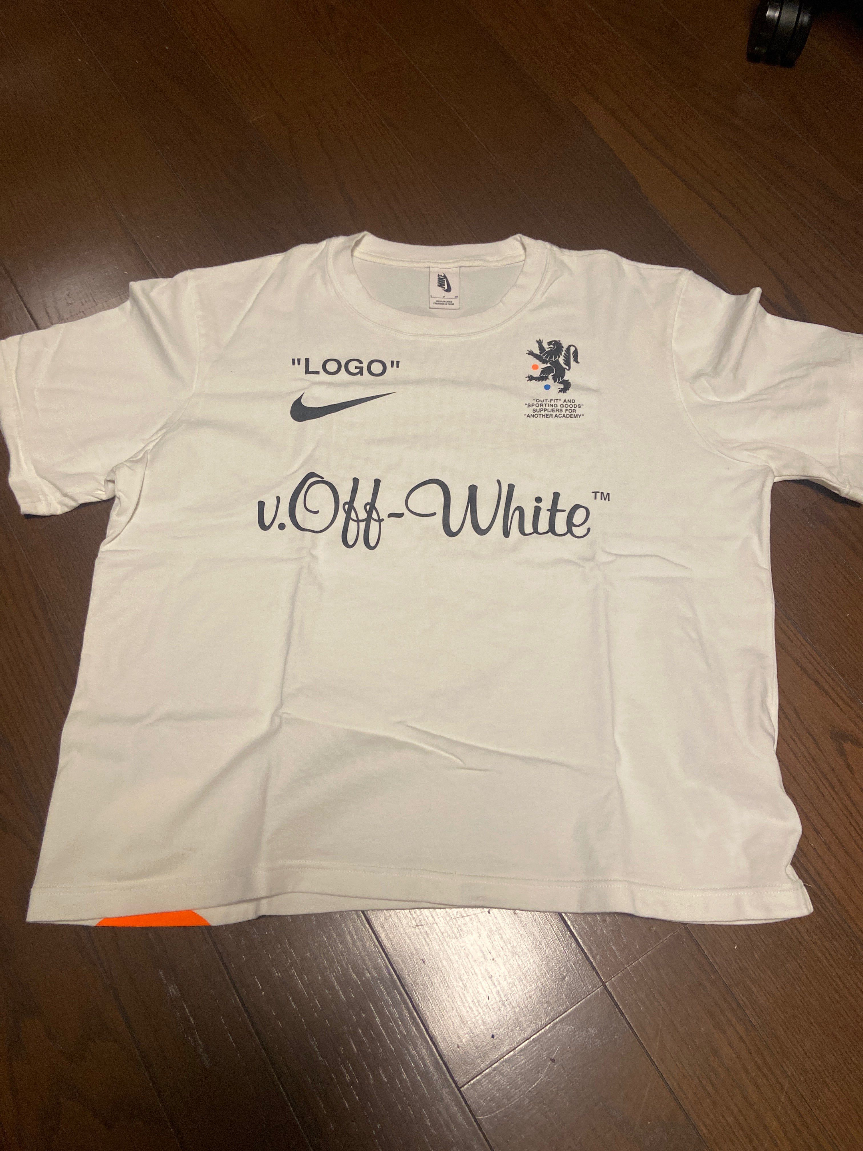OFF-WHITE / Nikelab Mercurial NRG X Tee "White"