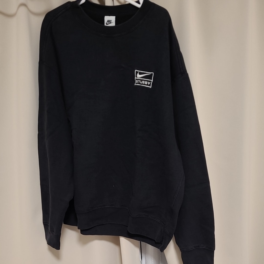 Stussy x Nike Wash Crew (US Size) "Black" DO5310-010