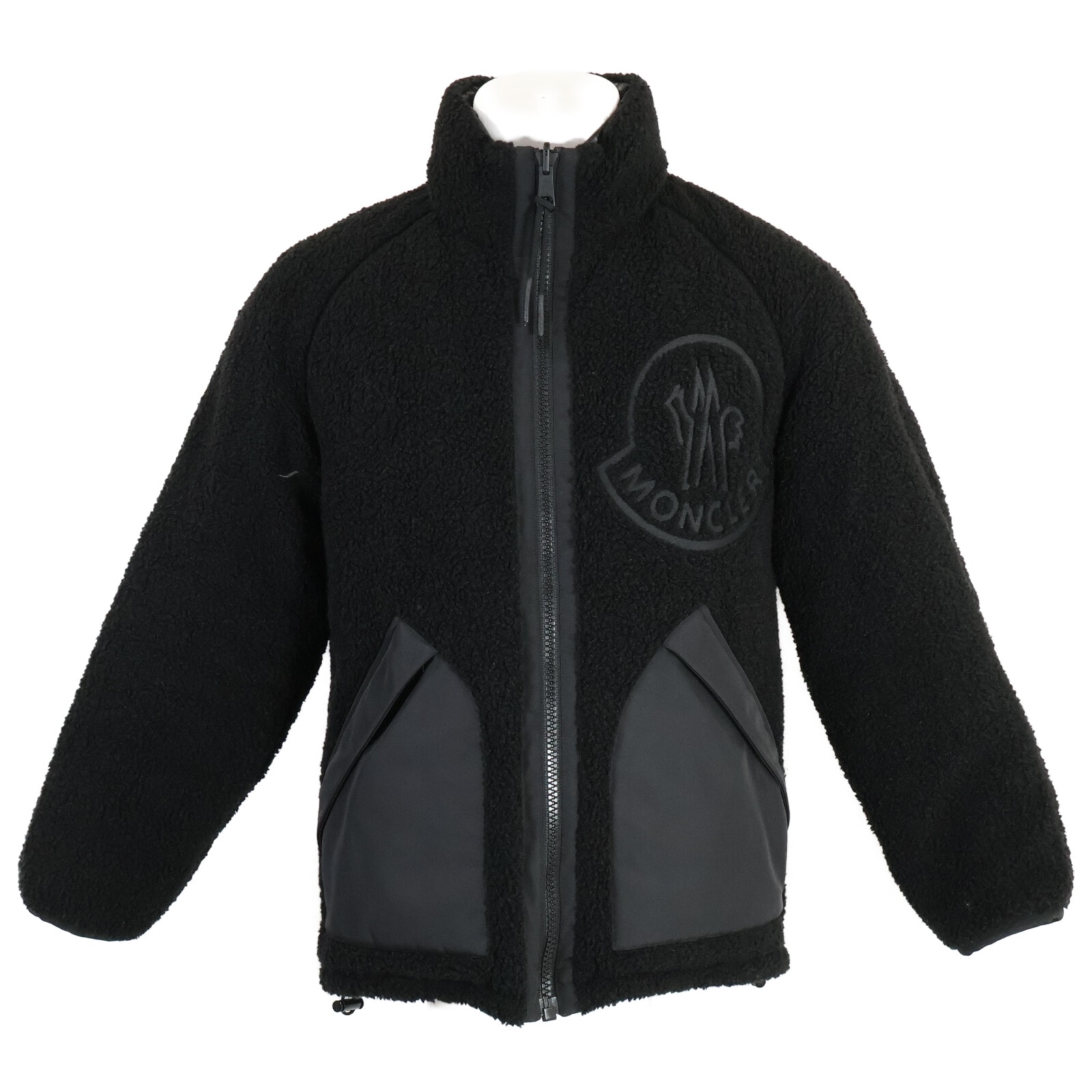 モンクレール ジーニアス フラグメント 美品 CHALON リバーシブル ボア ダウン 0