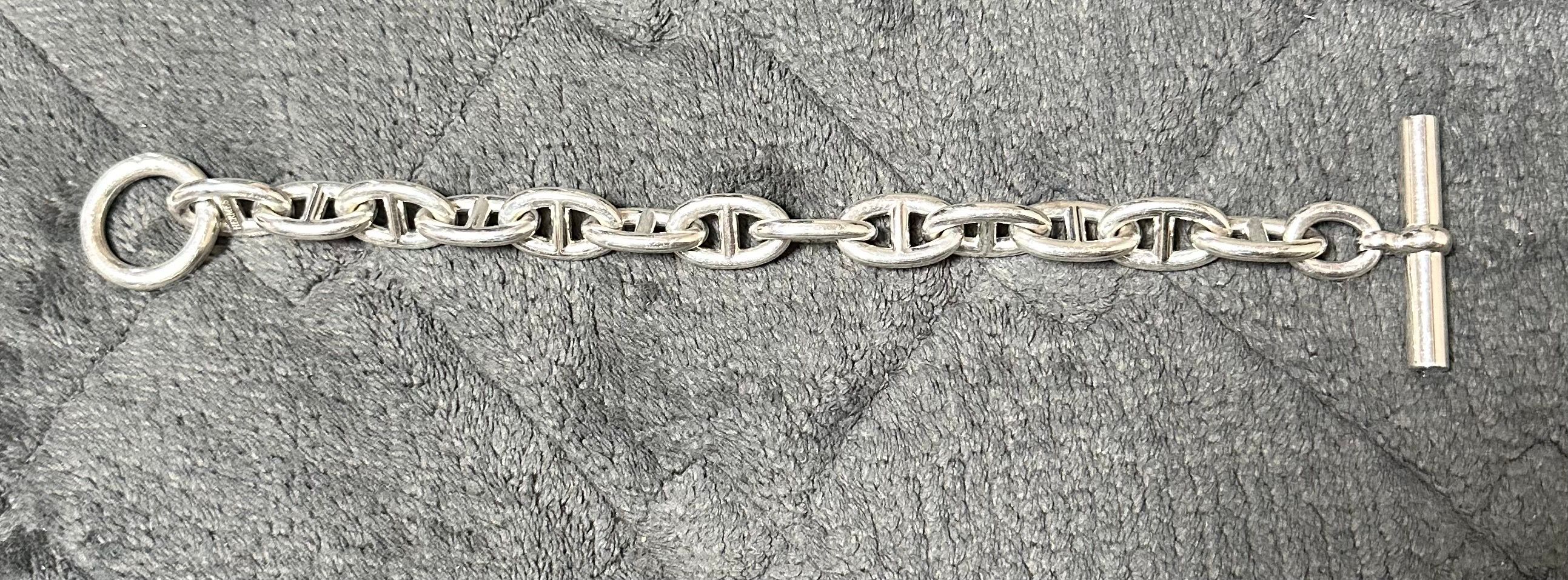 Hermes Chaine D'ancre GM Bracelet "Silver"