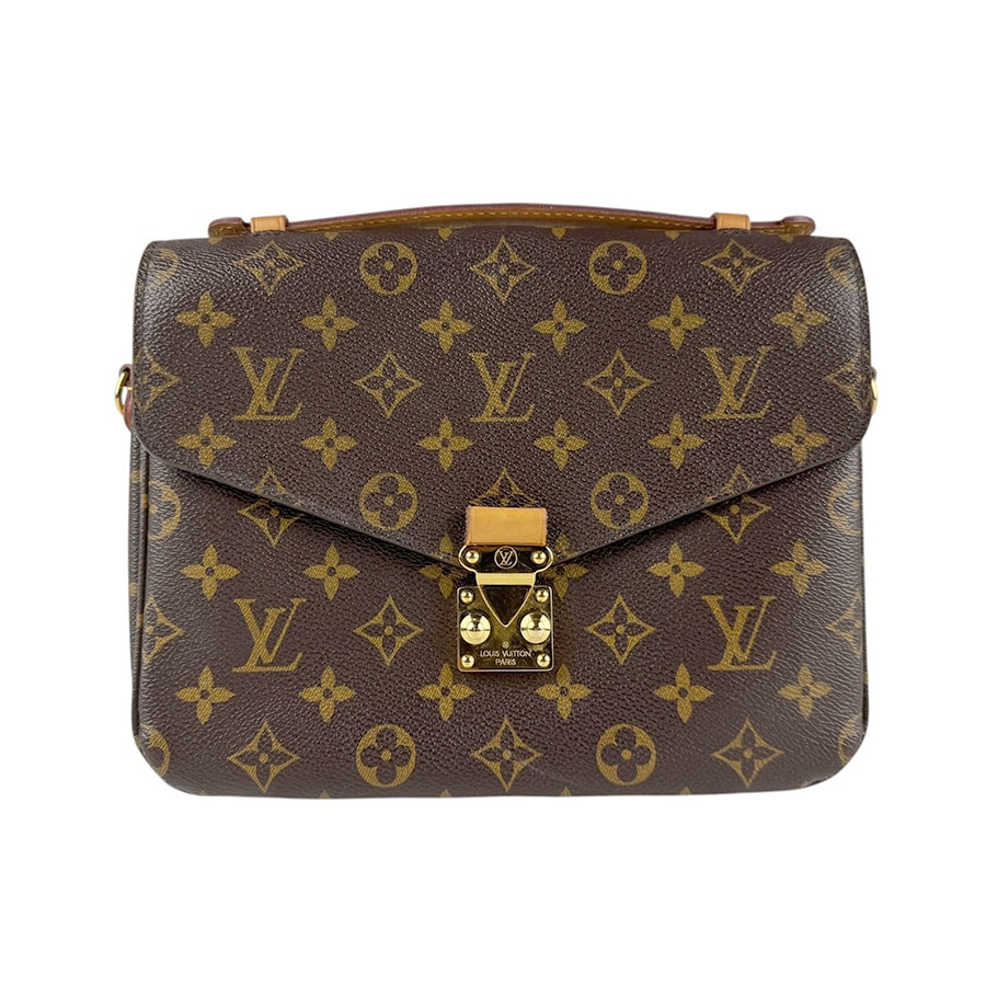 ルイ ヴィトン LOUIS VUITTON ハンドバッグ ショルダーバッグ モノグラム ポシェット メティスMM モノグラムキャンバス ブラウン ユニセックス M44875【中古】 z6660
