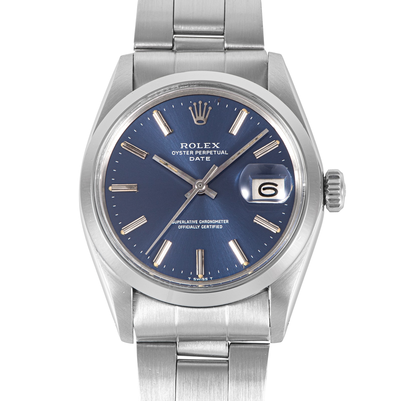 ROLEX ロレックス パーペチュアルデイト 1500 1974年製 Tritium ステンレススチール【中古】