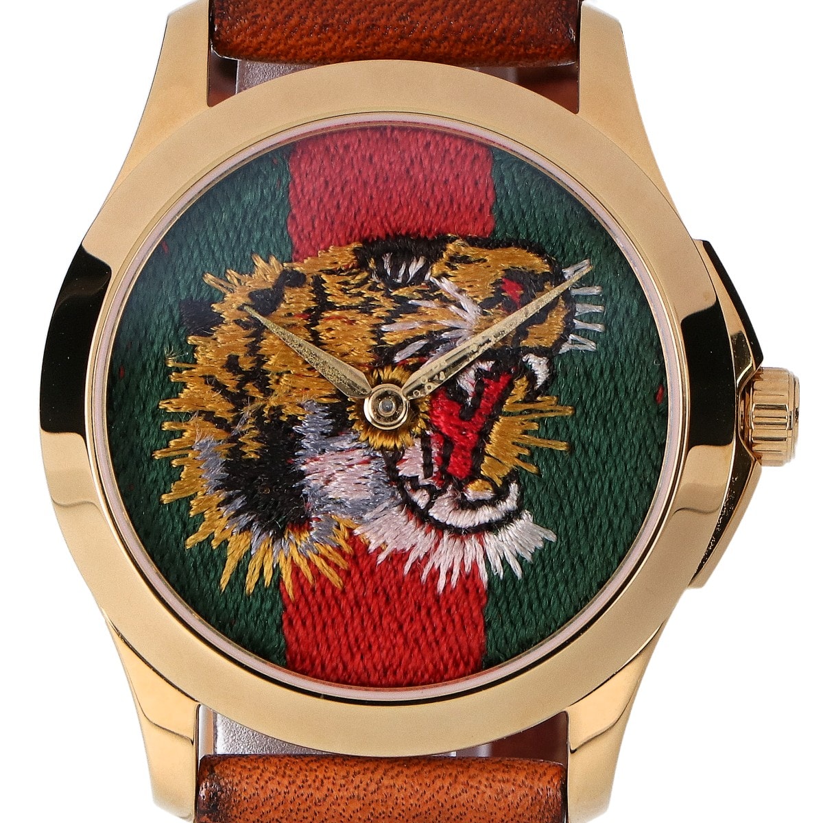 グッチ YA126497 G-TIMELESS マルシェ・デ・メルヴェイユ タイガークオーツ時計