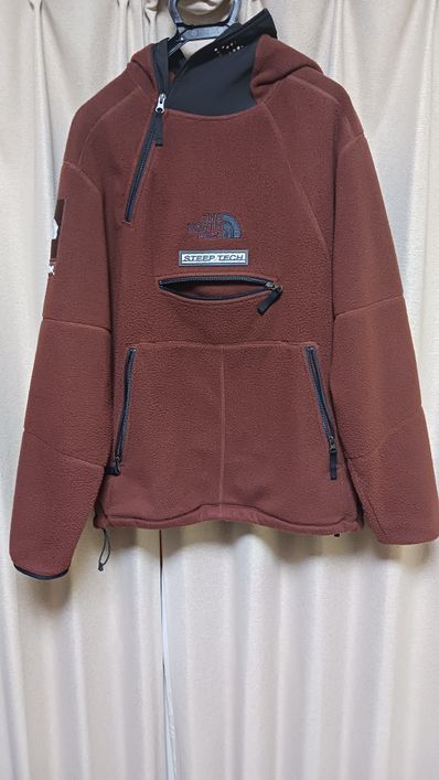 Supreme x The North Face Steep Tech Fleece Pullover "Black Dragon"