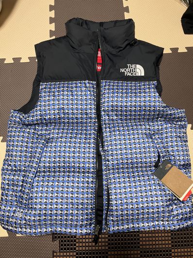 Supreme x The North Face Studded Nuptse Vest "Royal"