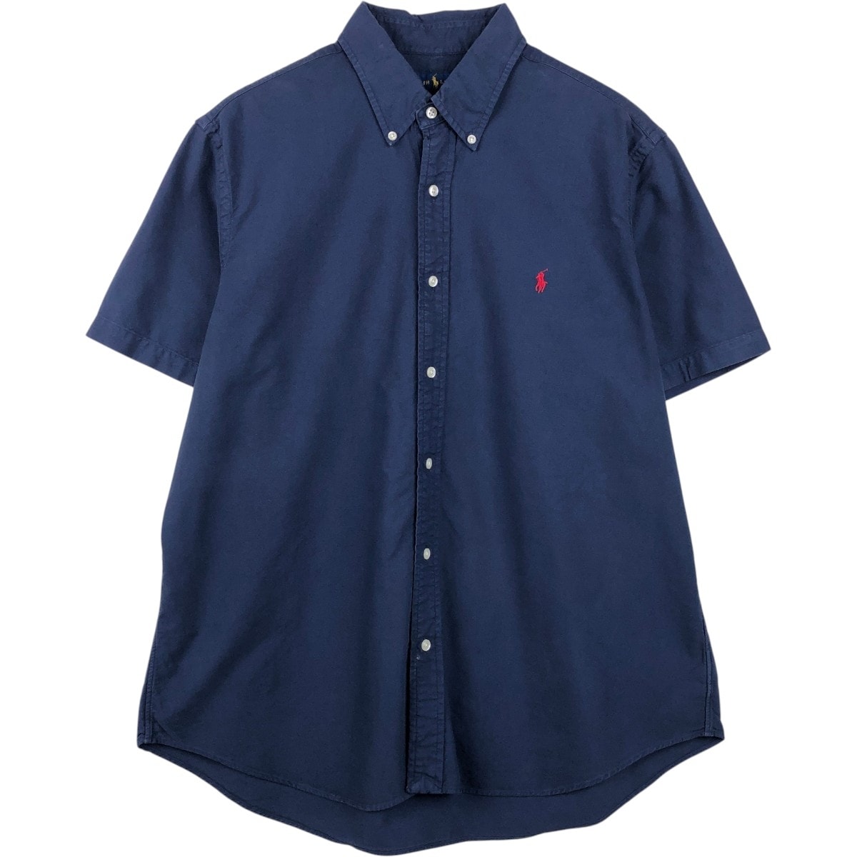 古着 ラルフローレン Ralph Lauren 半袖 ボタンダウンシャツ メンズXL相当/eaa665249