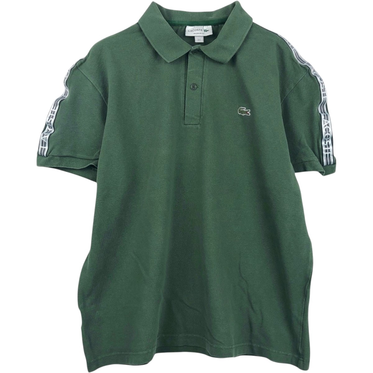 古着 ラコステ LACOSTE REGULAR FIT 半袖 ポロシャツ 5 メンズL相当/eaa657593