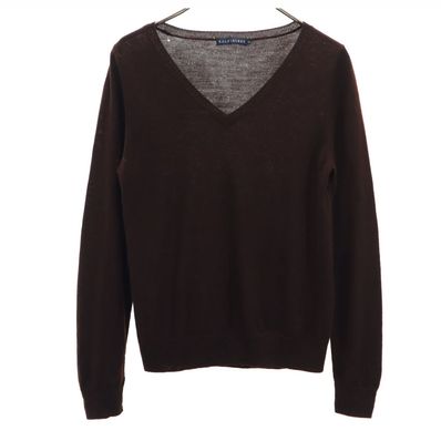 RALPH LAUREN 長袖 Vネック セーター