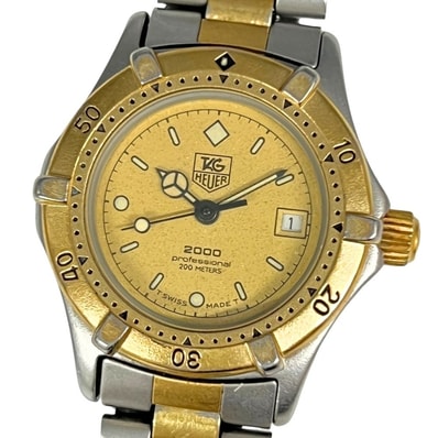 TAG HEUER タグホイヤー 964.008 2000 プロフェッショナル クォーツ レディース 腕時計 C1253
