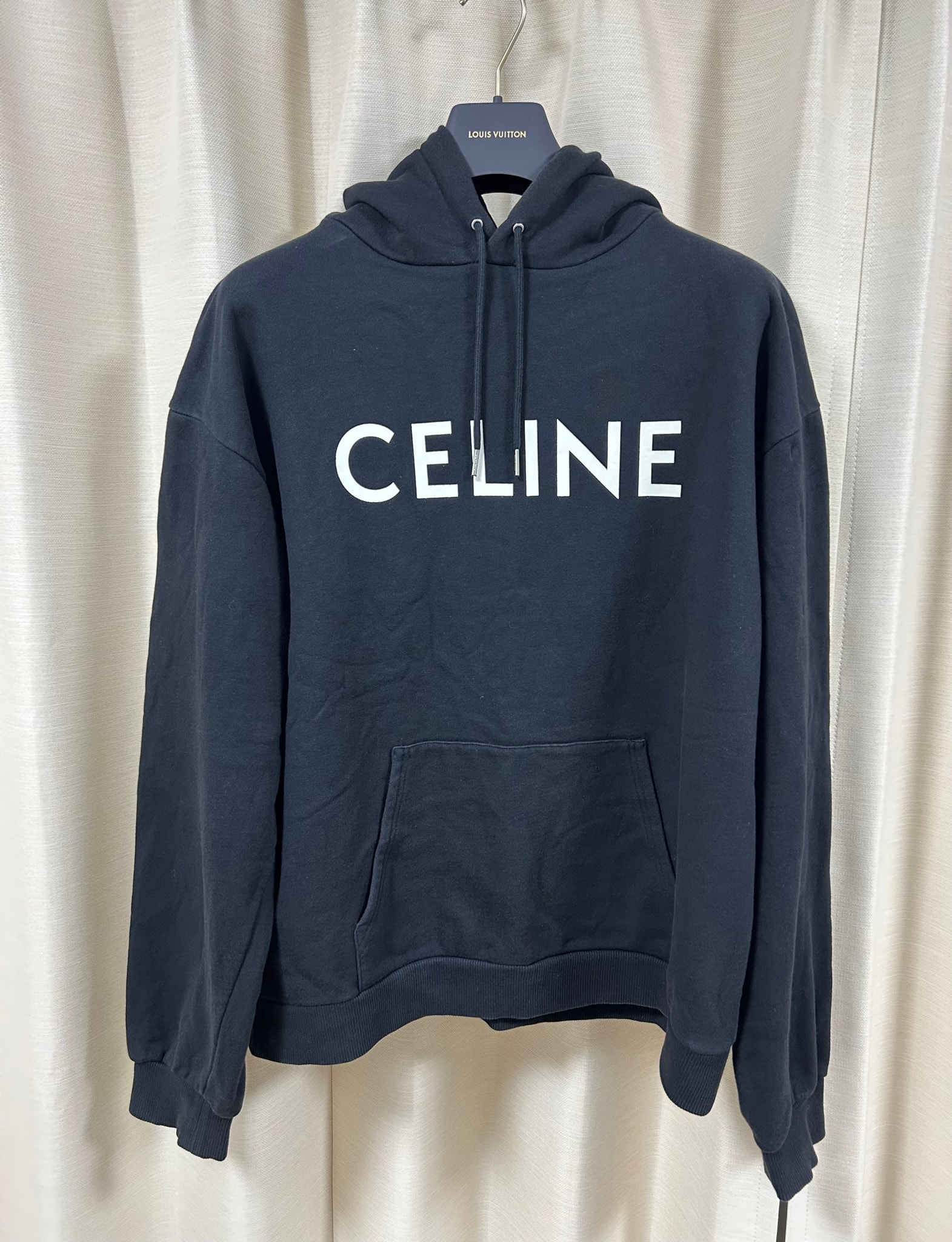 CELINE Loose Sweatshirt / Cotton "Black"