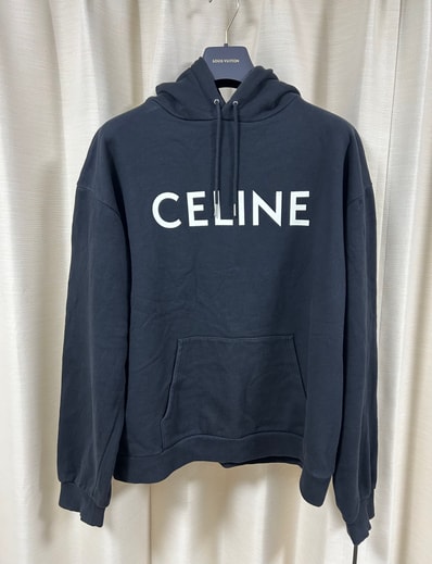 CELINE Loose Sweatshirt / Cotton "Black"