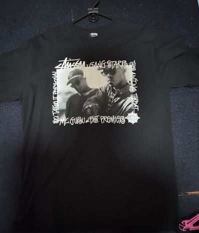 Stussy x Gang Starr Take It Personal Tee "Black"