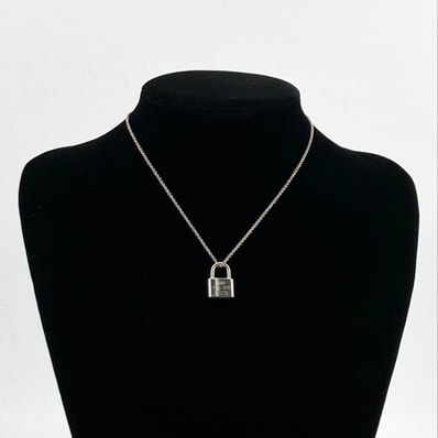 TIFFANY&Co.(ティファニー) 1837 カデナロックチャーム Ag925 ネックレス 10.38g シルバー