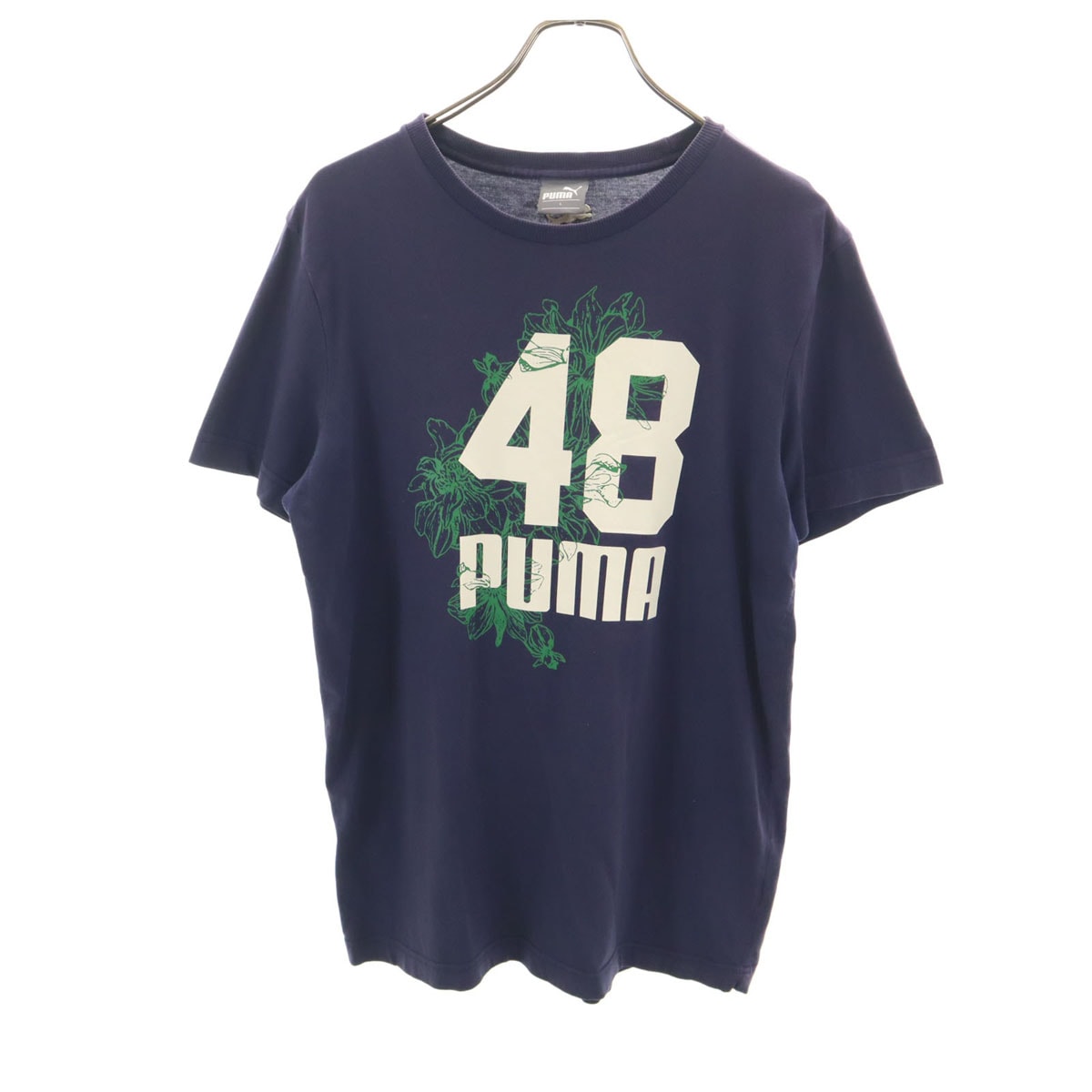 PUMA プーマ 半袖 Tシャツ L ネイビー