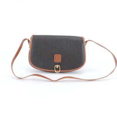 ■美品 バリー Bロゴ エンボスショルダーバッグ レザー