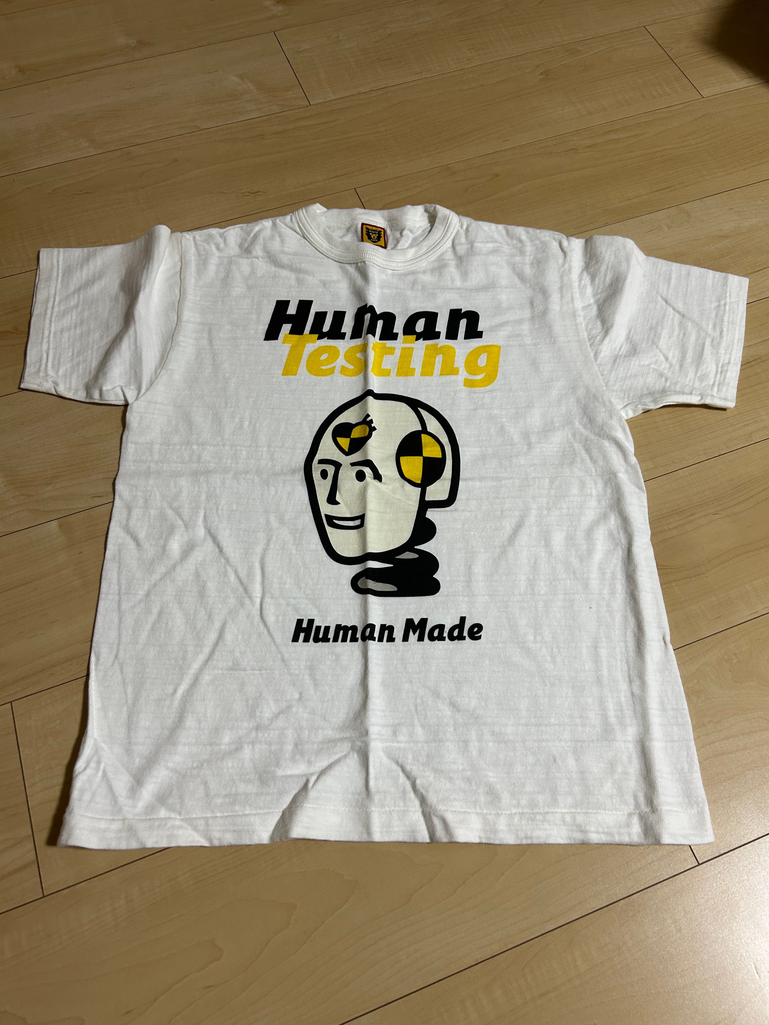HUMAN MADE A$AP Rocky HUMAN TESTING T-SHIRT "White"
