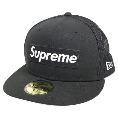 シュプリーム x NEW ERA ニューエラ 【新品同様】23SS BOX LOGO ボックスロゴ キャップ 7 3/4 61.5cm
