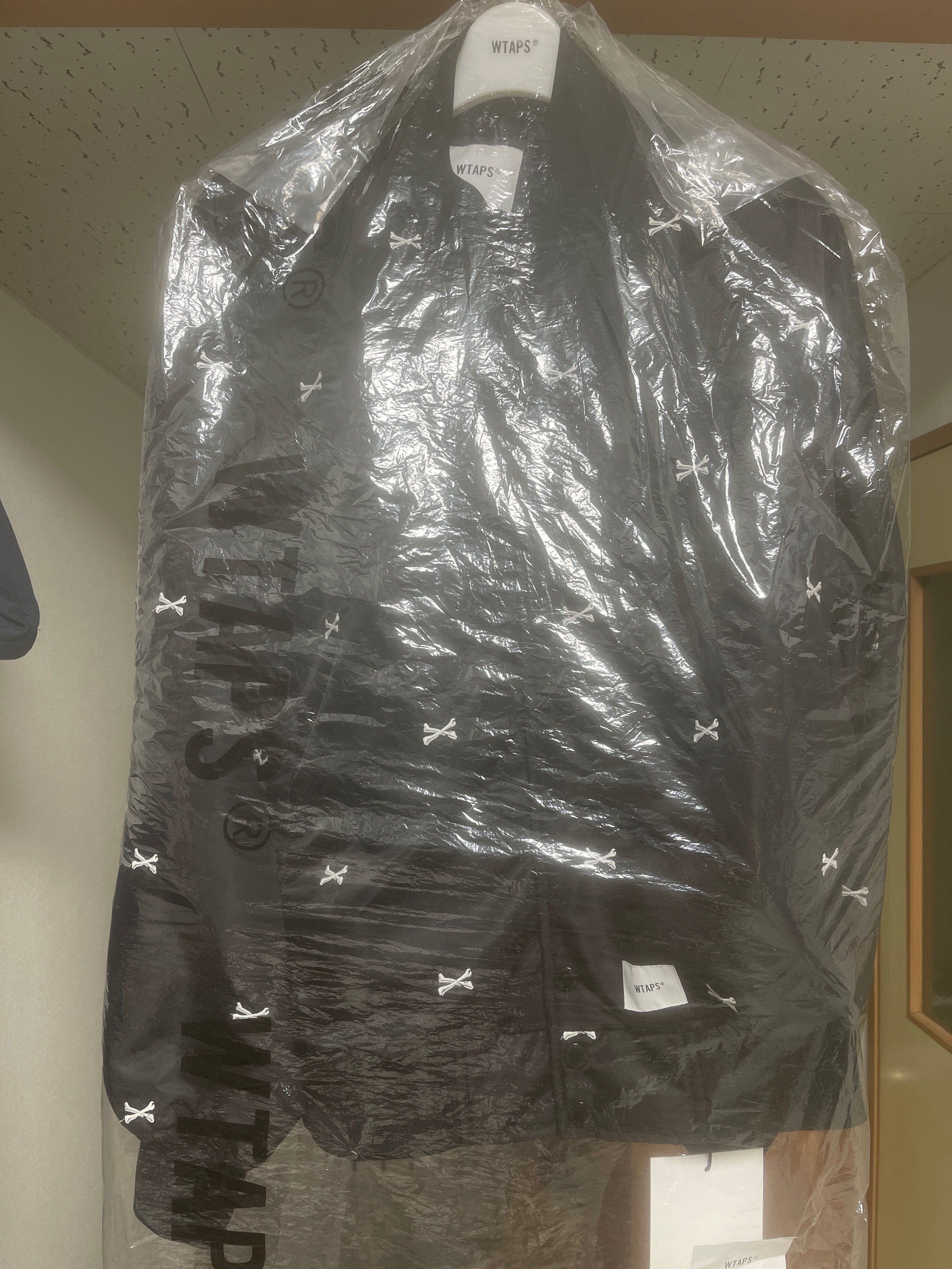 Wtaps TEAM / JACKET / NYLON. TWILL. TEXTILE "Black"