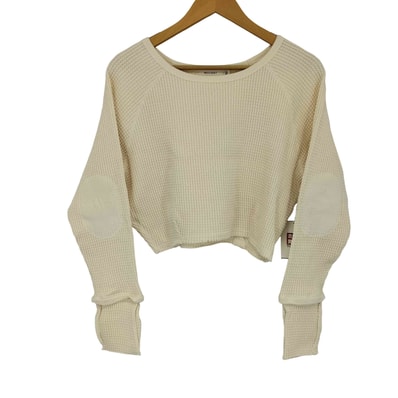 HEAVY WAFFLE CROP トップス【1142303522953】