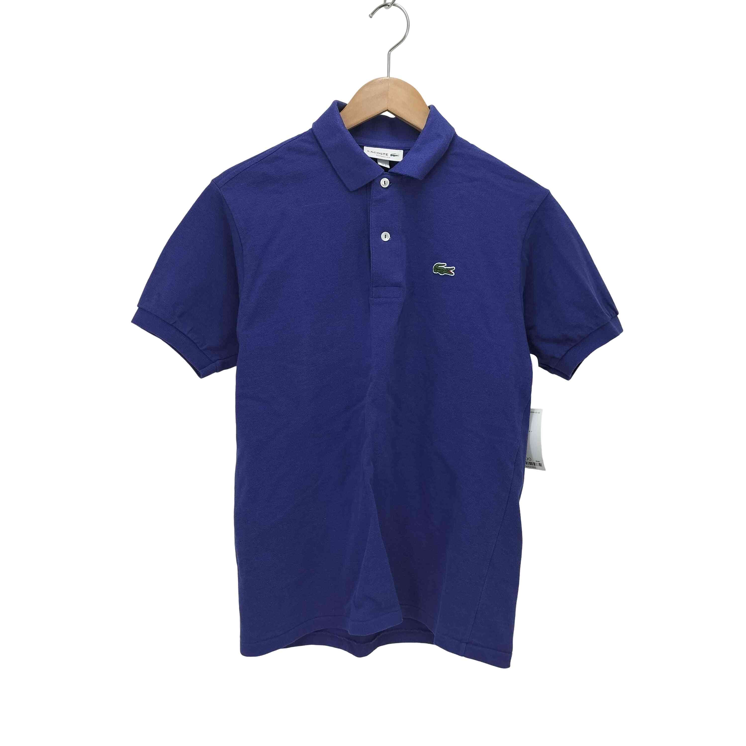 ワニロゴ ヘザー 鹿の子ポロシャツ【1142033052485】