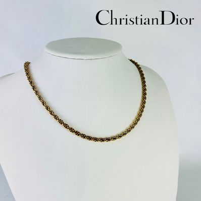 【即日発送】ディオール ゴールド ネックレス チェーン CDロゴ