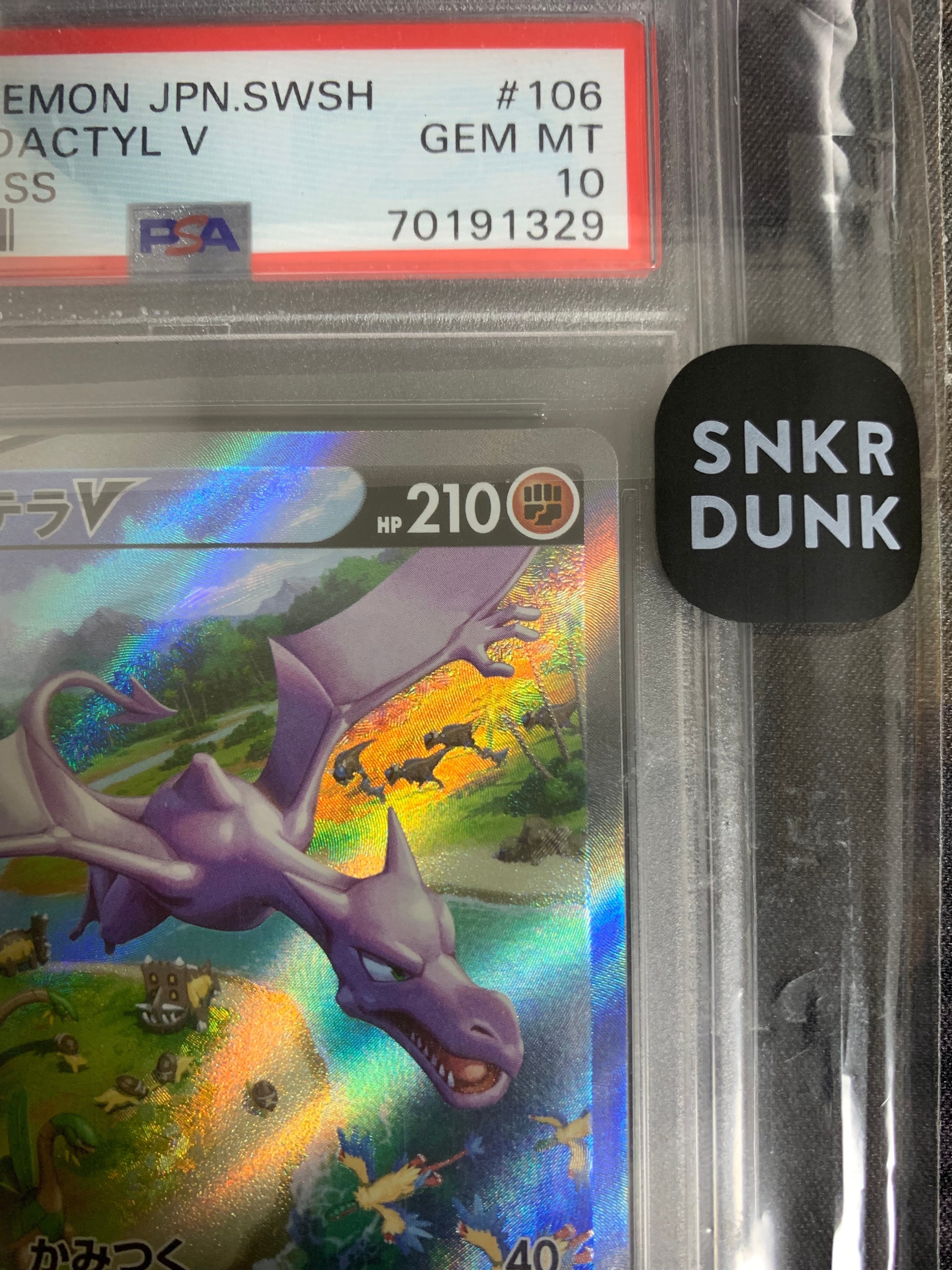 PSA 10]Aerodactyl V SR: SA[S11 106/100](Expansion Pack 
