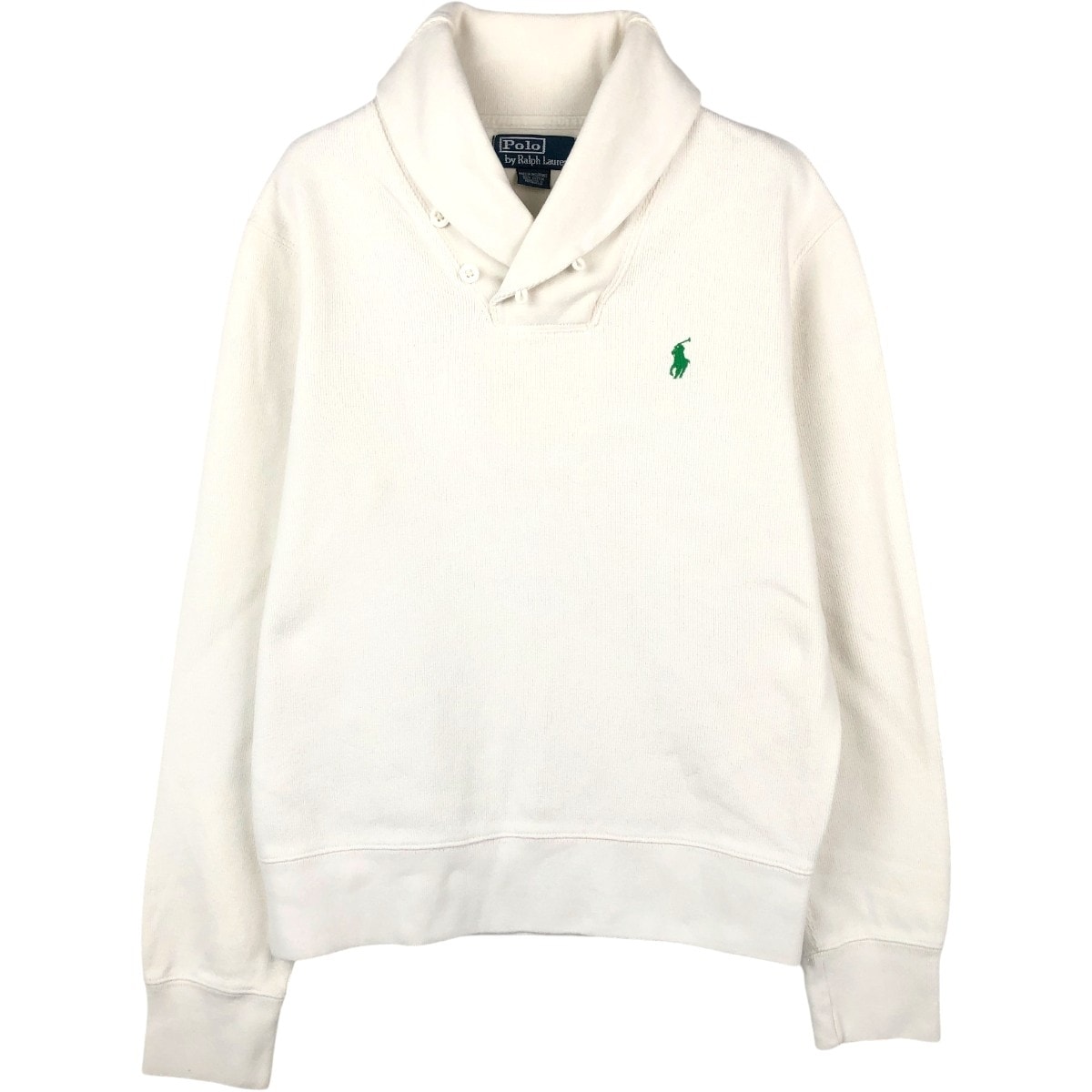 古着 ラルフローレン Ralph Lauren POLO by Ralph Lauren ショールカラー スウェットシャツ トレーナー メンズS相当/eaa670629