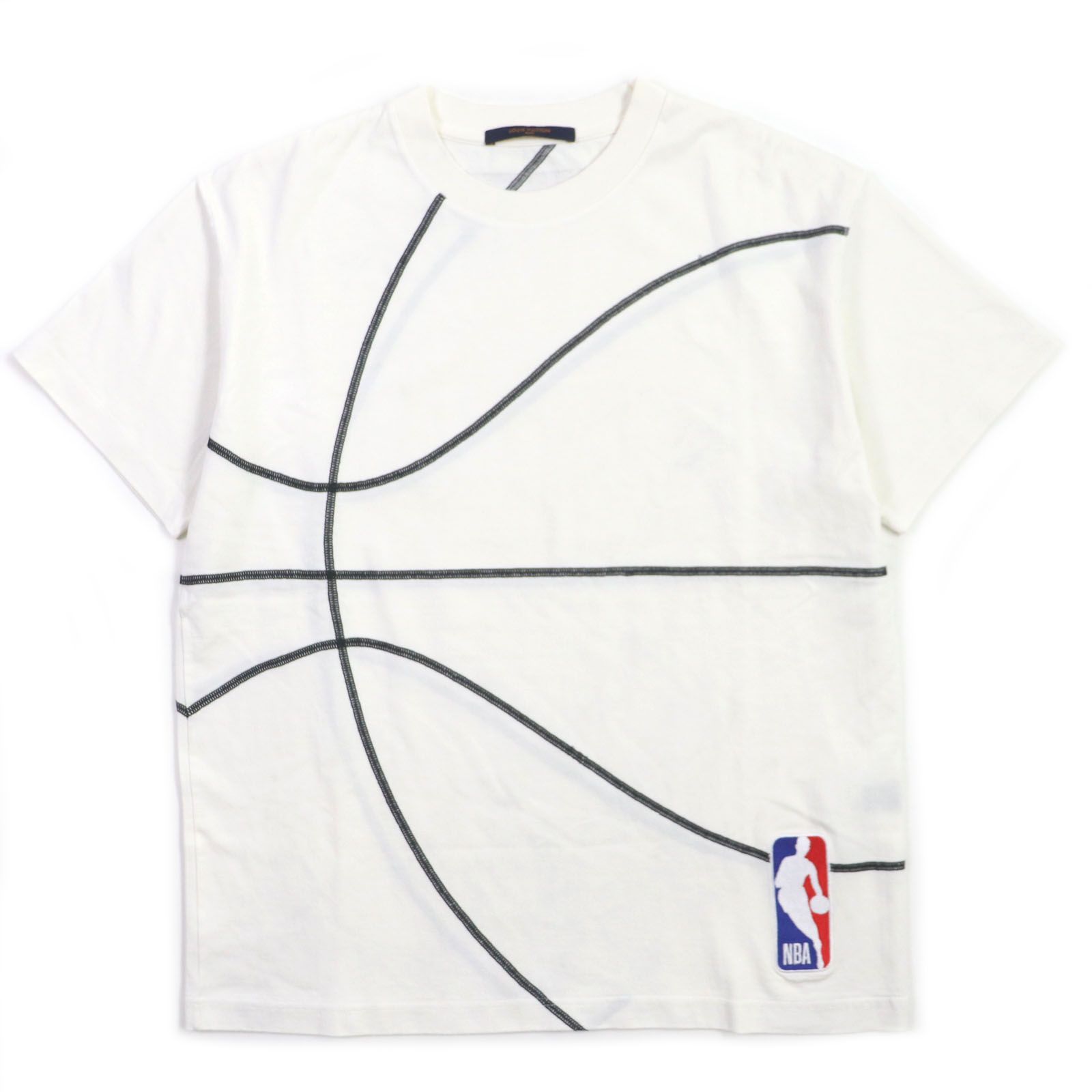 ルイヴィトン×NBA 半袖Ｔシャツ エンブロイダリーディテール メンズ S