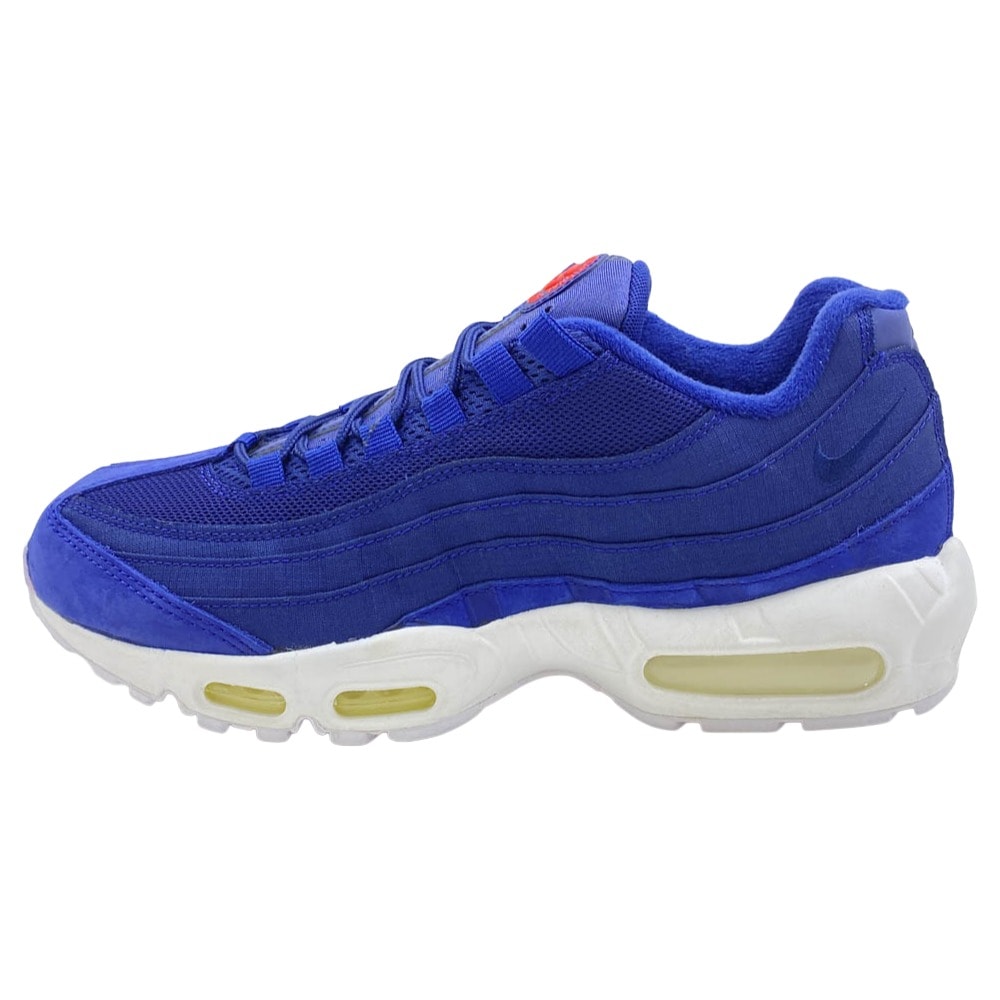 NIKE ナイキ スニーカー 15AW 834668-441 × Stussy Air Max 95  2015  35周年記念 ステューシー エアマックス95 ロイヤルブルー ローカット スニーカー ブルー系 ホワイト系 27.5cm【極上美品】【中古】