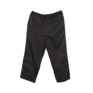 プラダ PRADA 三角プレート パンツ 衣料品 ボトムス ナイロン レディース ブラック系 【中古】