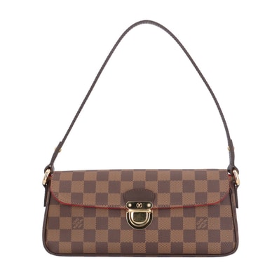 ルイヴィトン ラヴェロPM ダミエ ショルダーバッグ ダミエキャンバス N60007 ブラウン レディース LOUIS VUITTON 中古