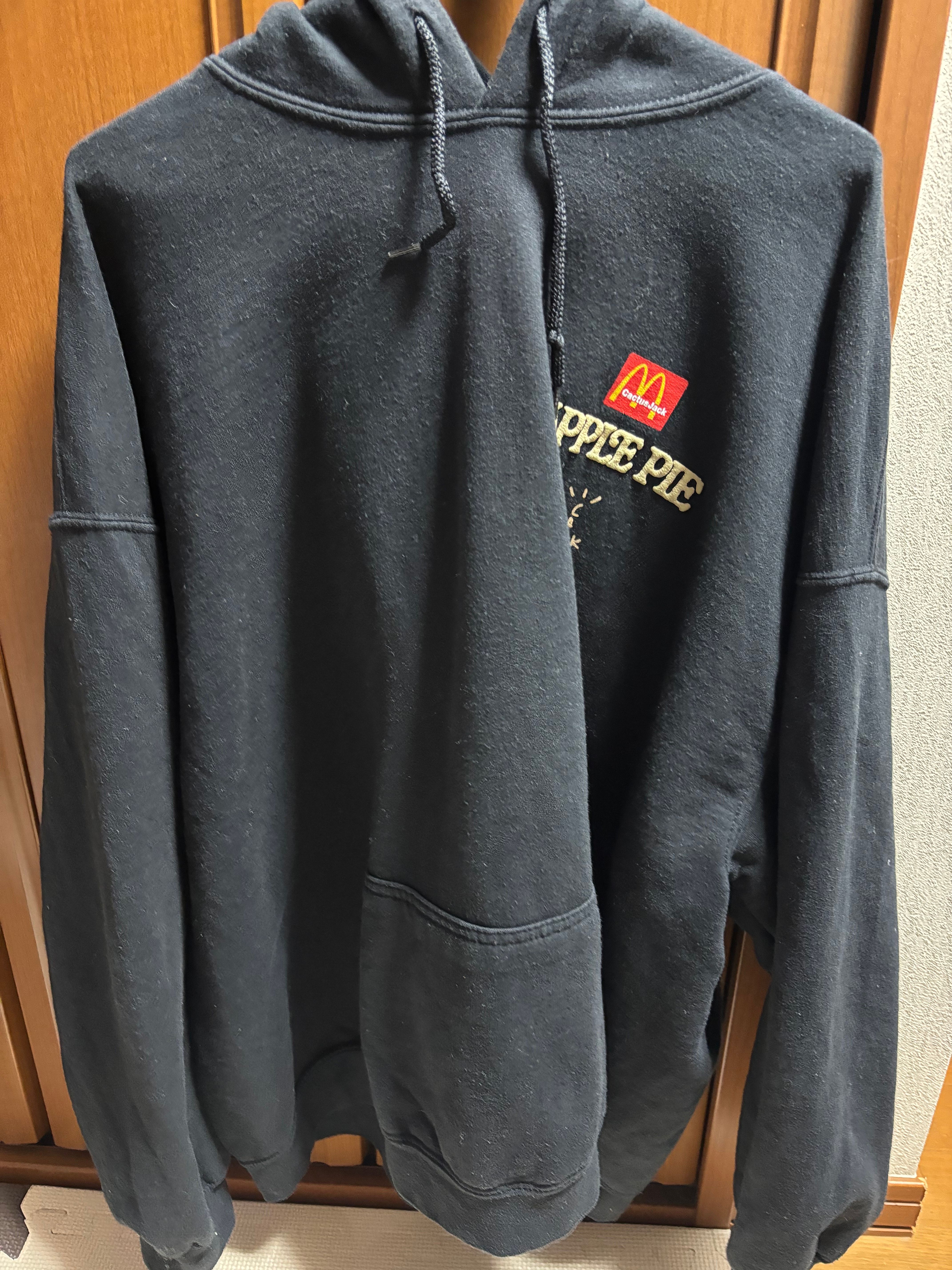 Travis Scott Cactus Jack x McDonald's Apple Pie Hoodie "Washed Black"